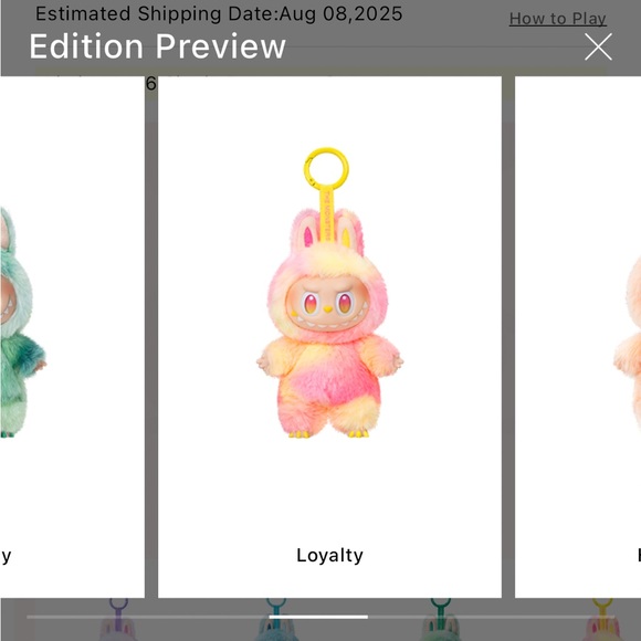 * LOYALTY * Pop Mart Big Into Energy Vinyl Pendant - Picture 5 of 5